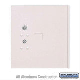 Salsbury Industries 3354WHT 3354 Replacement Parcel Locker Door and Tenant Lock for Cluster Box Unit Large Parcel Locker White