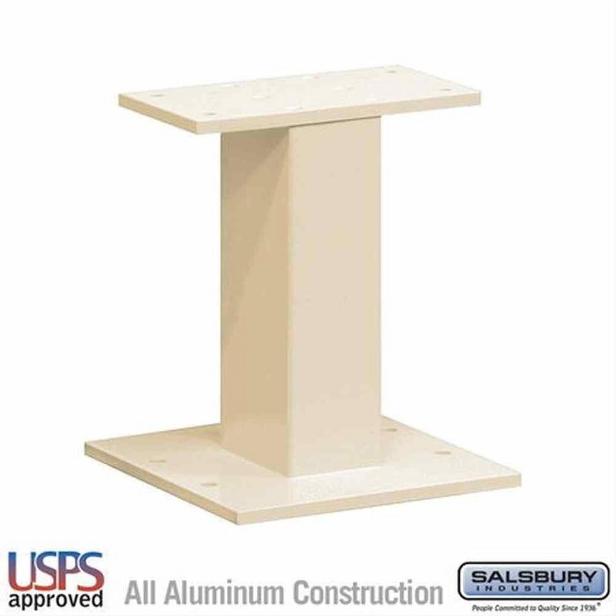 Salsbury Industries 3385SAN 3385 Replacement Pedestal for CBU #3316, CBU #3313 and OPL #3302 Sandstone