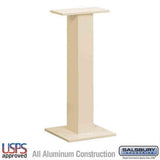 Salsbury Industries 3395SAN 3395 Replacement Pedestal for CBU #3308 and CBU #3312 Sandstone