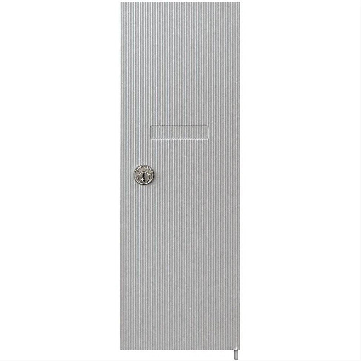 Salsbury Industries 3551ALM 3551 Replacement Door and Lock for Vertical Mailbox Aluminum