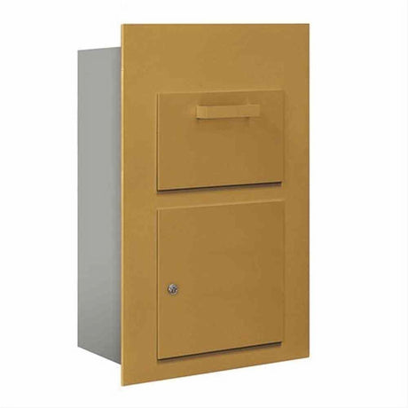 Salsbury Industries 3600C5-GFU-FU 4B+ Mailbox Collection Units Front Loading USPS Access Gold