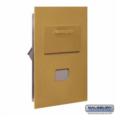 Salsbury Industries 3600C5-GRP-RP 4B+ Mailbox Collection Units Rear Loading Private Access Gold
