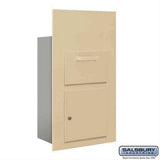Salsbury Industries 3600C6-SFP-FP 4B+ Mailbox Collection Units Front Loading Private Access Sandstone
