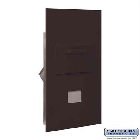 Salsbury Industries 3600C6-ZRU-RU 4B+ Mailbox Collection Units Rear Loading USPS Access Bronze