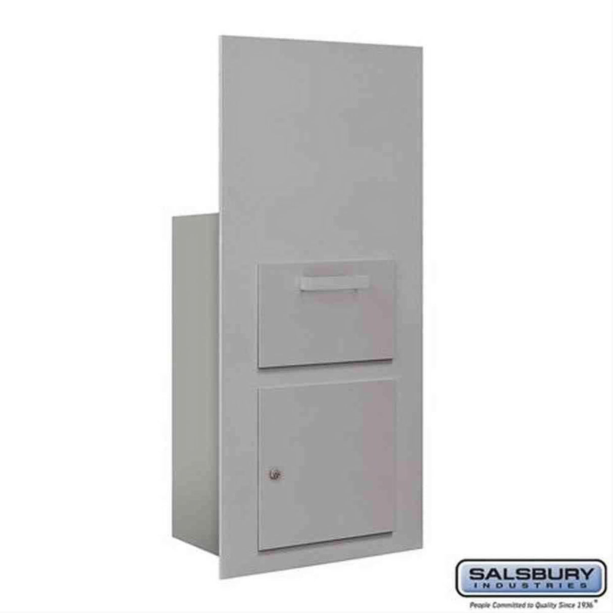 Salsbury Industries 3600C7-AFP-FP 4B+ Mailbox Collection Units Front Loading Private Access Aluminum