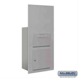 Salsbury Industries 3600C7-AFP-FP 4B+ Mailbox Collection Units Front Loading Private Access Aluminum