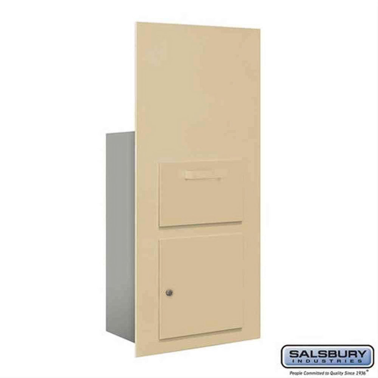Salsbury Industries 3600C7-SFP-FP 4B+ Mailbox Collection Units Front Loading Private Access Sandstone