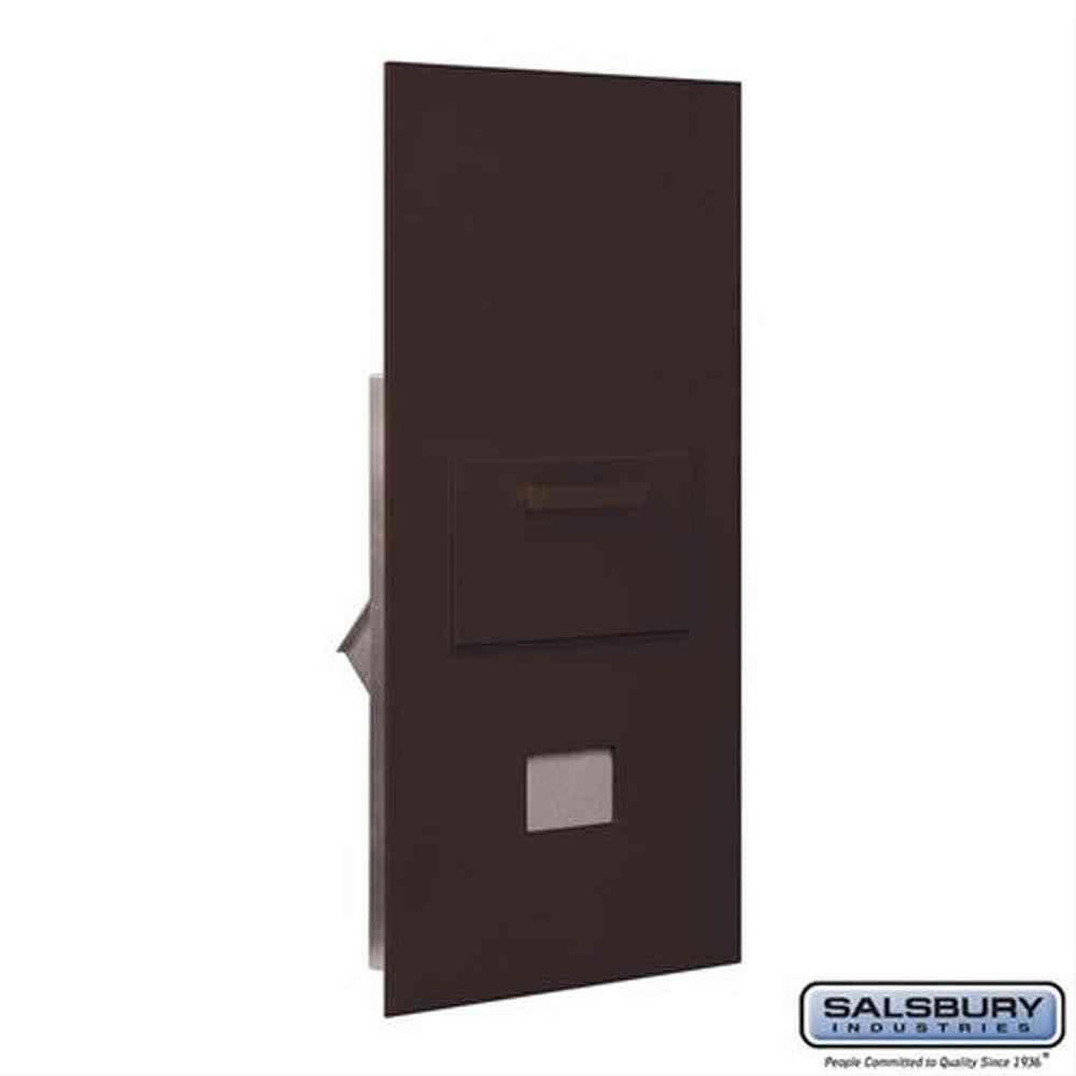 Salsbury Industries 3600C7-ZRP-RP 4B+ Mailbox Collection Units Rear Loading Private Access Bronze