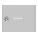 Salsbury Industries 3651ALM 3651 Replacement Door and Lock Standard A Size for 4B+ Horizontal Mailbox Aluminum