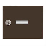 Salsbury Industries 3651BRZ 3651 Replacement Door and Lock Standard A Size for 4B+ Horizontal Mailbox Bronze
