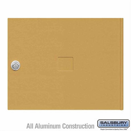 Salsbury Industries 3753GLD 3753 Replacement Door and Lock Standard MB3 Size for 4C Horizontal Mailbox Gold