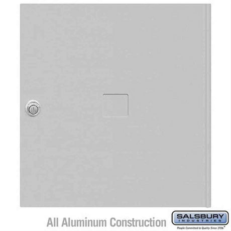 Salsbury Industries 3754ALM 3754 Replacement Door and Lock Standard MB4 Size for 4C Horizontal Mailbox Aluminum
