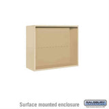Salsbury Industries 3806D-SAN Surface Mounted Enclosure for 3706 Double Column Sandstone
