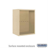 Salsbury Industries 3806S-SAN Surface Mounted Enclosure for 3706 Single Column Sandstone