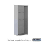 Salsbury Industries 3810S-ALM Surface Mounted Enclosure for 3710 Single Column Aluminum