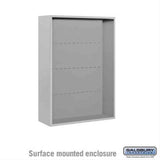 Salsbury Industries 3811D-ALM Surface Mounted Enclosure for 3711 Double Column Aluminum