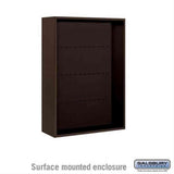 Salsbury Industries 3811D-BRZ Surface Mounted Enclosure for 3711 Double Column Bronze