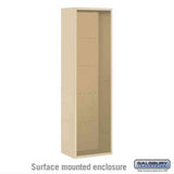 Salsbury Industries 3816S-SAN Surface Mounted Enclosure for 3716 Single Column Sandstone