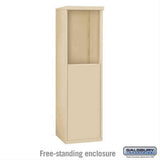 Salsbury Industries 3906S-SAN Free Standing Enclosure for 3706 Single Column Sandstone