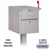 Salsbury Industries 4350SLV 4350 Mail Chest Silver