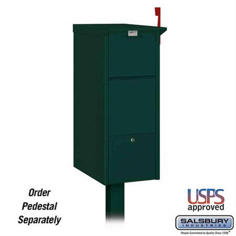 Salsbury Industries 4375GRN 4375 Mail Package Drop Green