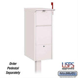 Salsbury Industries 4375WHT 4375 Mail Package Drop White