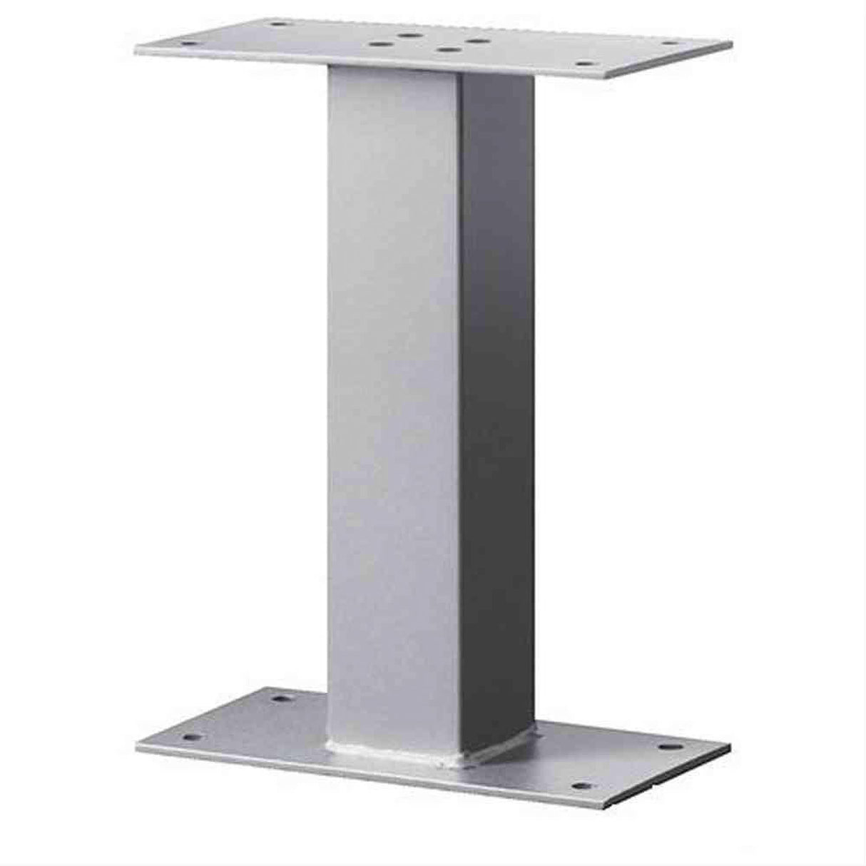 Salsbury Industries 4395SLV 4395 Standard Pedestal Bolt Mounted for Mail Package Drop Silver