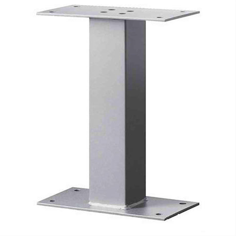Salsbury Industries 4395SLV 4395 Standard Pedestal Bolt Mounted for Mail Package Drop Silver