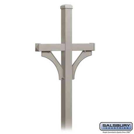 Salsbury Industries 4872NIC nickel mailbox post