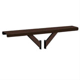 Salsbury Industries 4885BRZ 4885 Spreader 5 Wide with 2 Supporting Arms for Rural Mailboxes and Townhouse Mailboxes Bronze
