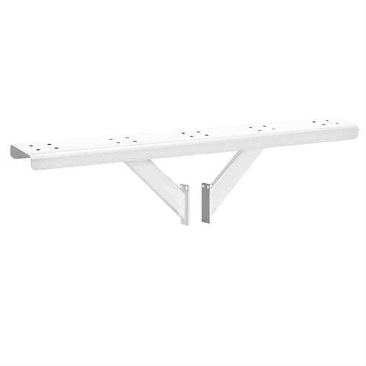 Salsbury Industries 4885WHT 4885 Spreader 5 Wide with 2 Supporting Arms for Rural Mailboxes and Townhouse Mailboxes White