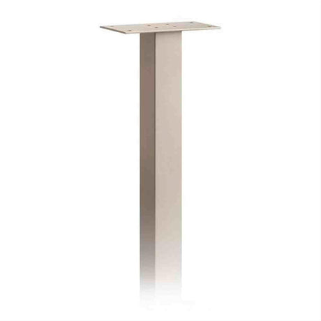 Salsbury Industries 4895BGE 4895 Standard Mailbox Post In Ground Mounted Beige