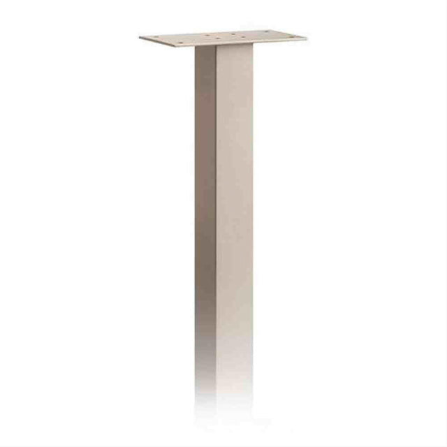 Salsbury Industries 4895BGE 4895 Standard Mailbox Post In Ground Mounted Beige