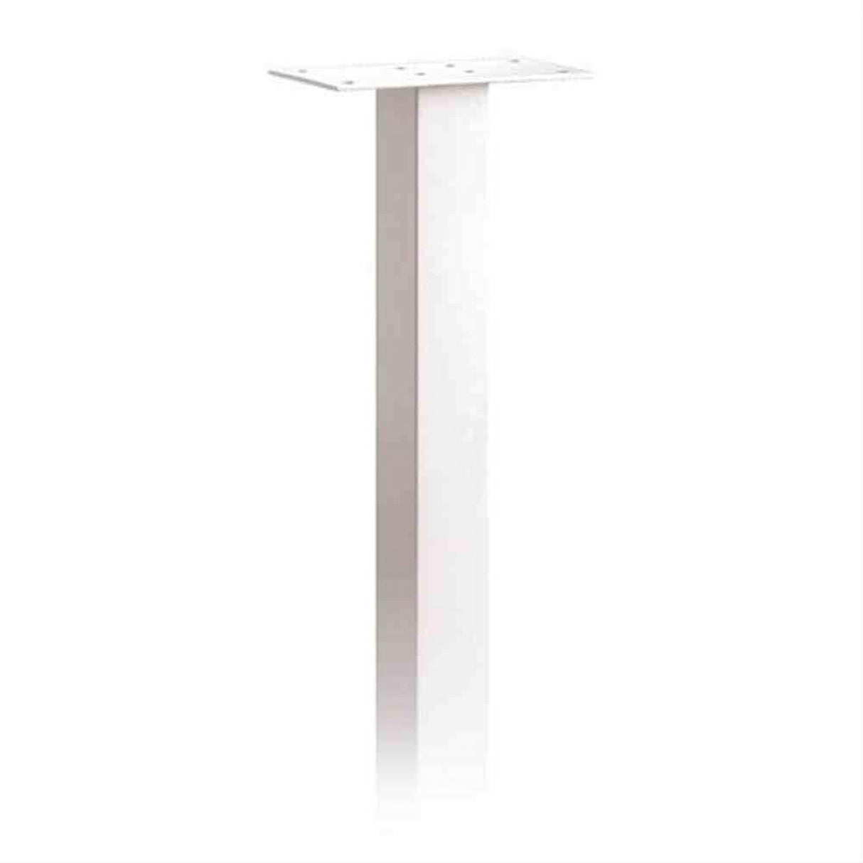 Salsbury Industries 4895WHT 4895 Standard Mailbox Post In Ground Mounted White