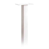 Salsbury Industries 4895WHT 4895 Standard Mailbox Post In Ground Mounted White