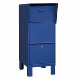 Salsbury Industries 4975BLU 4975 Courier Box Blue