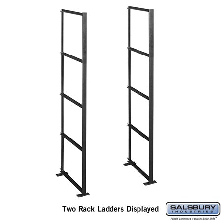 Salsbury Industries 2200C4 rack ladder, front view