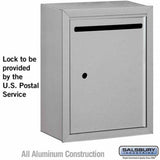 Salsbury Industries 2240AU aluminium letter box usps access