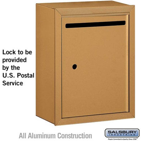 Salsbury Industries 2240BU brass letter box usps access