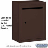 Salsbury Industries 2240ZU bronze letter box usps access