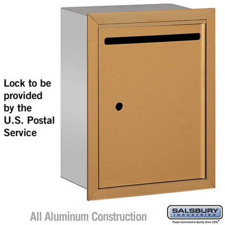 Salsbury Industries 2245BU brass letter box usps access