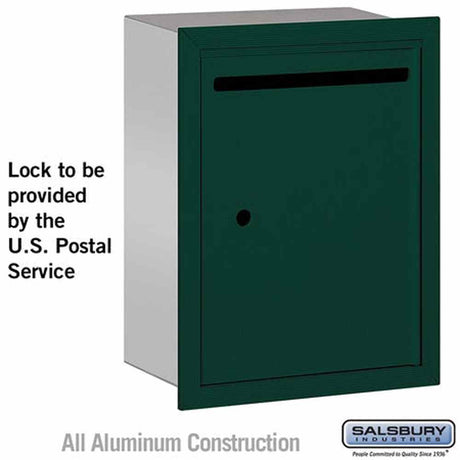 Salsbury Industries 2245GU green letter box usps access