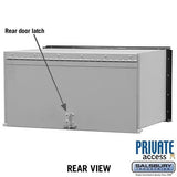 Salsbury Industries 2272P Parcel Locker 2 Doors Private Access in Aluminum