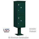 Salsbury Industries 3302BRZ-U bronze parcel locker usps access