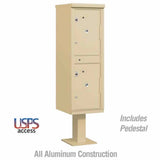 Salsbury Industries 3302-U parcel locker usps access