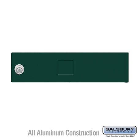 Salsbury Industries 3351GRN replacement door and lock, additional view