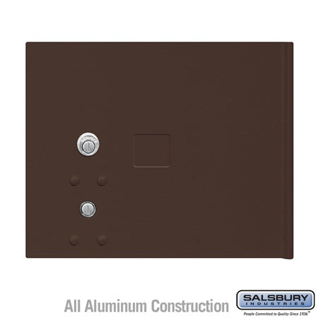 Salsbury Industries 3353BRZ parcel locker door, additional view