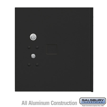 Salsbury Industries 3354BLK parcel locker door, additional view