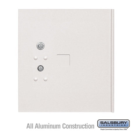 Salsbury Industries 3354WHT parcel locker door, additional view