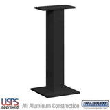 Salsbury Industries 3395BLK black replacement pedestal